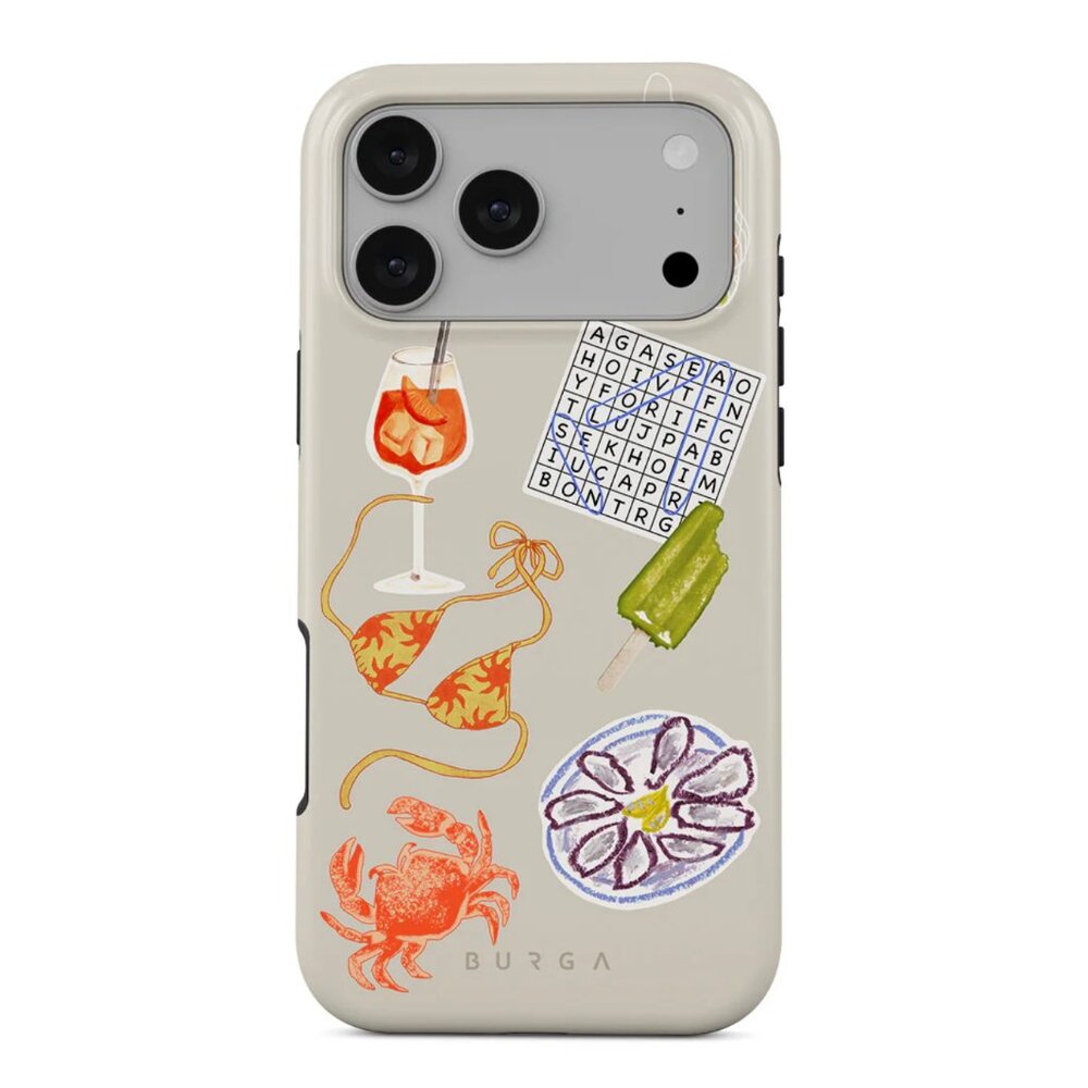 Burga iPhone 17 Pro Max Case Seaside Muse Elite Light Magsafe Gold